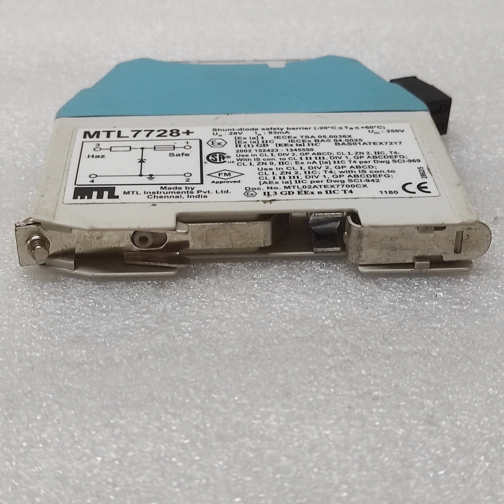 MEASUREMENT TECHNOLOGY MTL7728+ SHUNT DIODE SAFETY BARRIER