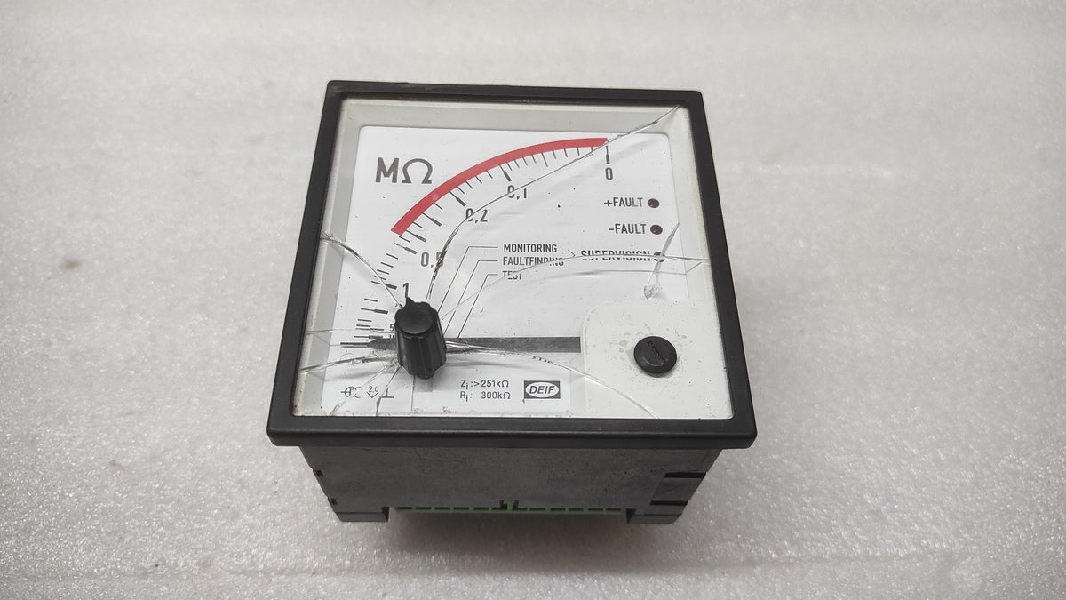 DEIF SIM-Q MEGA OHM METER 100061031.90 400-480V INSULATION MONITOR