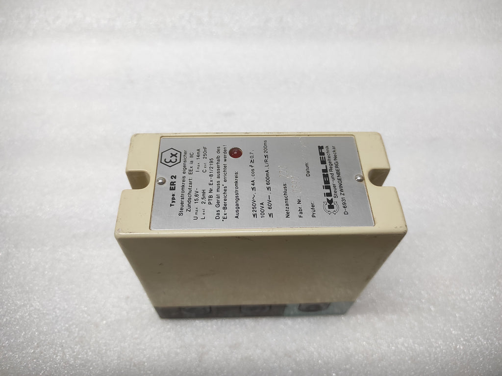 KUBLER ER2 CONTROL CIRCUIT