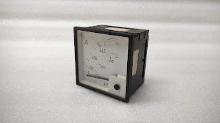 DEIF EQ96-X DOUBLE AMMETER 1200022005B 750/5A & 400/5A