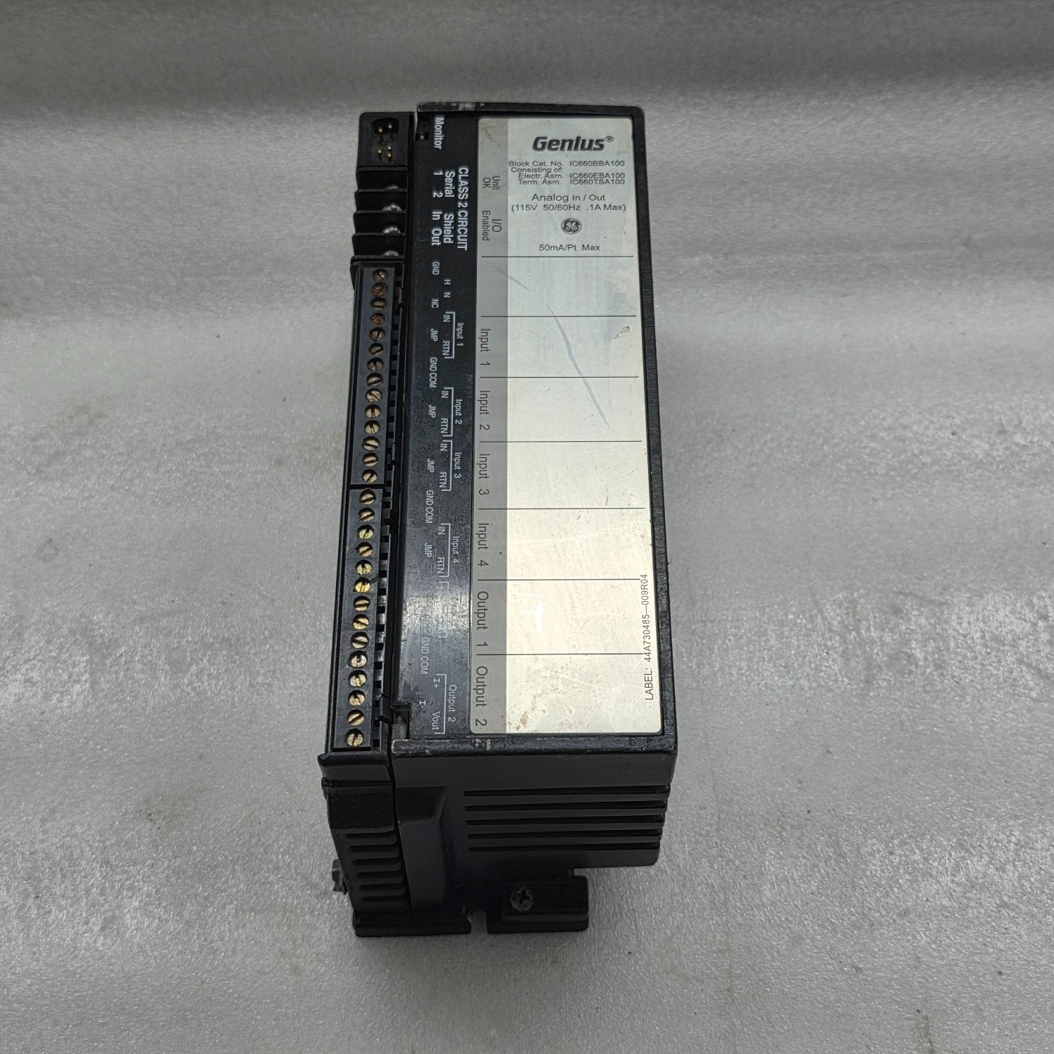 GE FANUC IC660TSA100K ANALOG AC 4 INPUT/2 OUTPUT