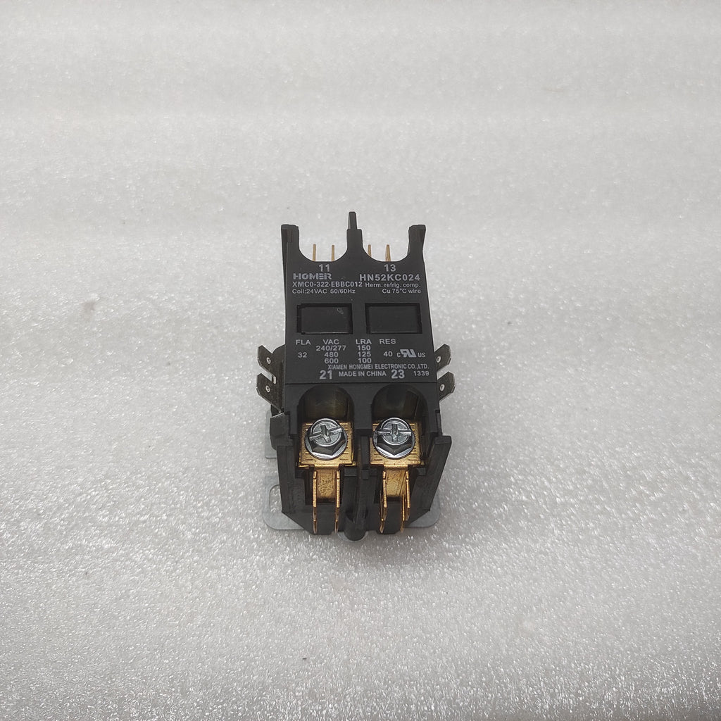 XIAMEN HONGMEI XMC0-322-EBBC012 CONTACTOR HN52KC024 COIL VOLTAGE 24VAC