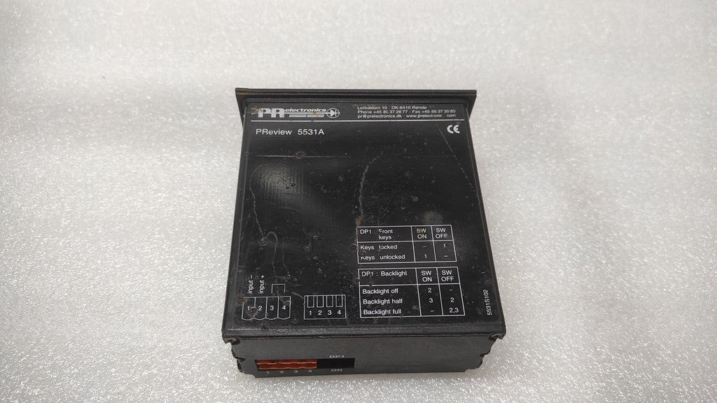 PR ELECTRONICS 5531A LCD DIGITAL PANEL MULTI-FUNCTION METER