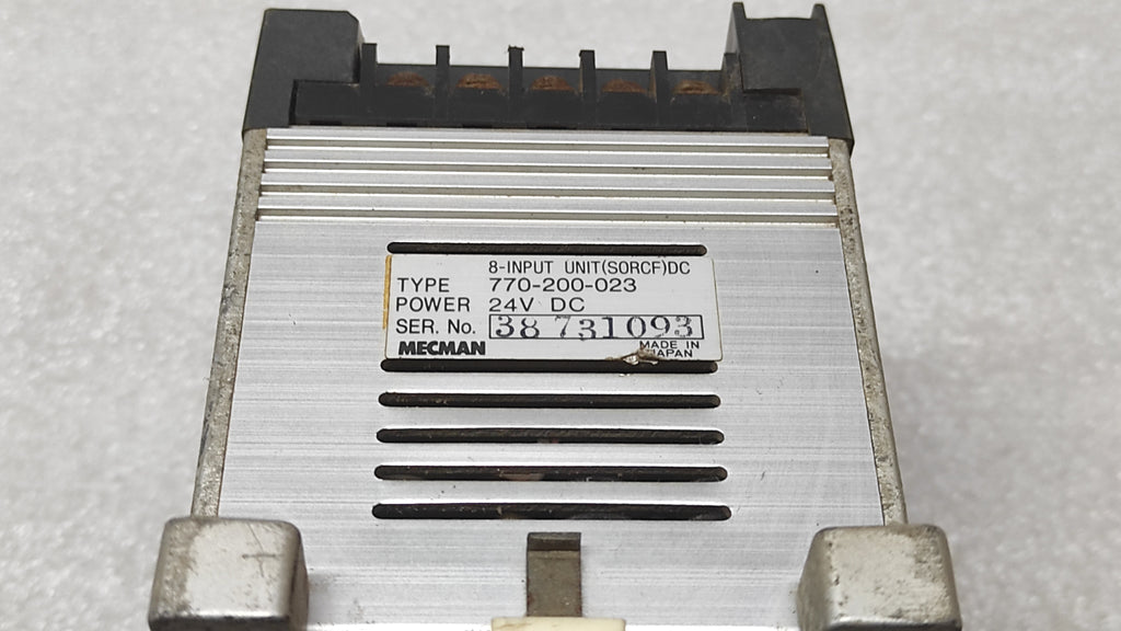MECMAN 770-200-023 INPUT MODULE 24VDC