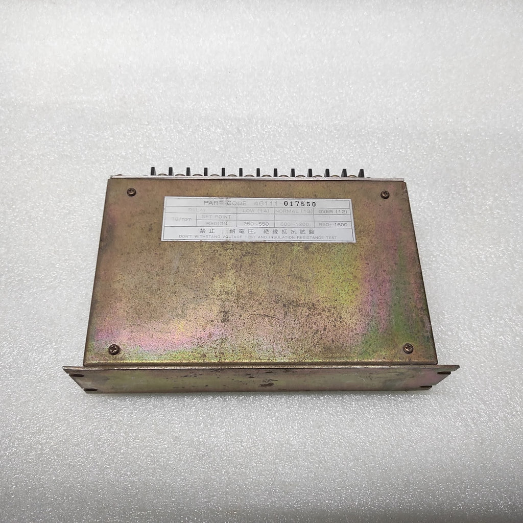 NEGISHI SEISAKUSHO SRT2 SPEED RELAY 46111-017550 24V DC