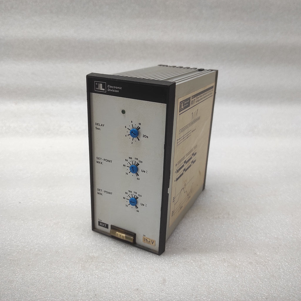 LOVATO ELECTRONIC DIVISION RVT 3-PH VOLT METER 110