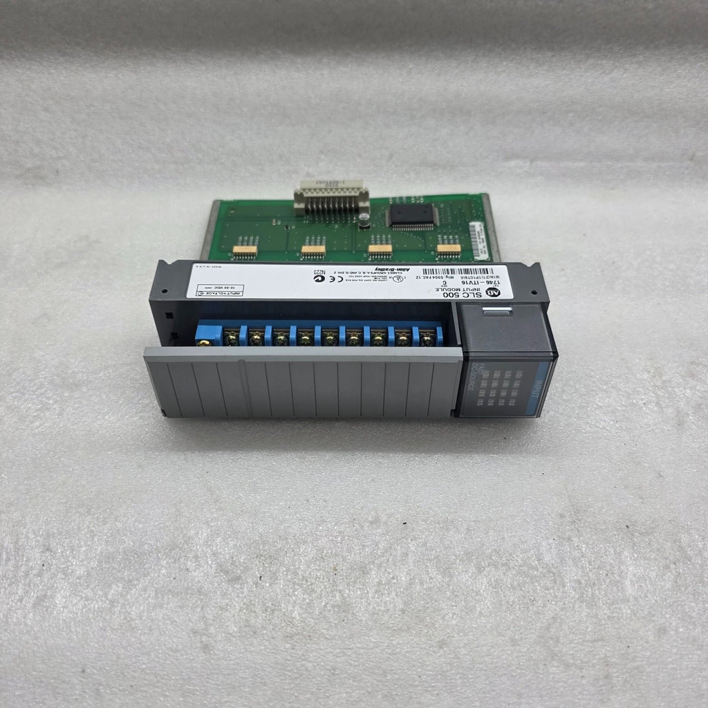 ALLEN BRADLEY CAT 1746-ITV16 SER C SLC 500 INPUT MODULE