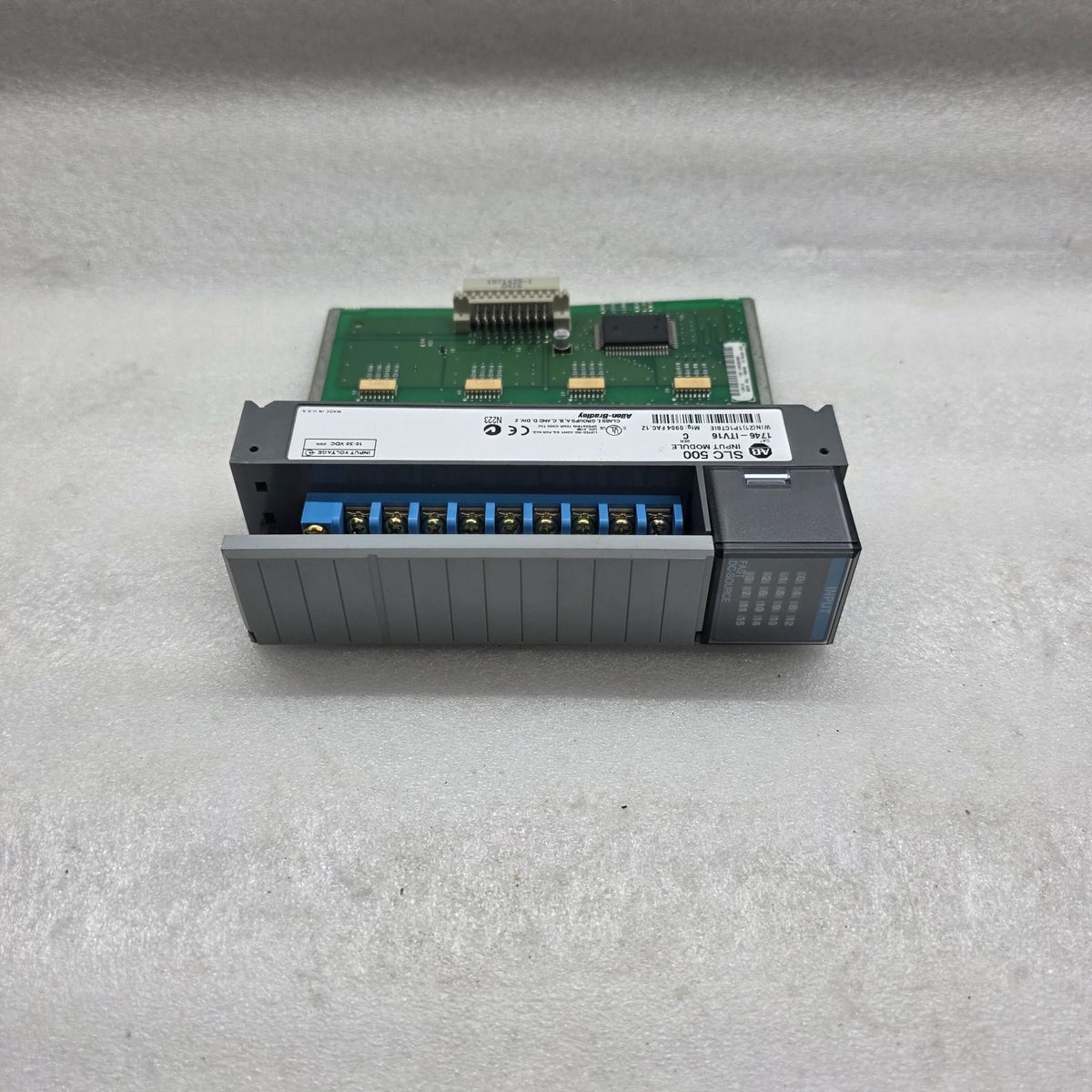 ALLEN BRADLEY CAT 1746-ITV16 SER C SLC 500 INPUT MODULE