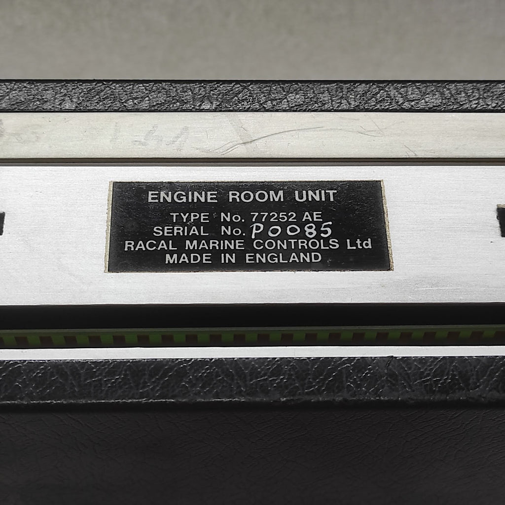 RACAL MARINE CONTROLS 77252 AE ENGINE ROOM UNIT