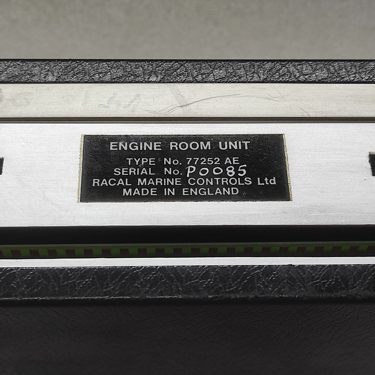 RACAL MARINE CONTROLS 77252 AE ENGINE ROOM UNIT