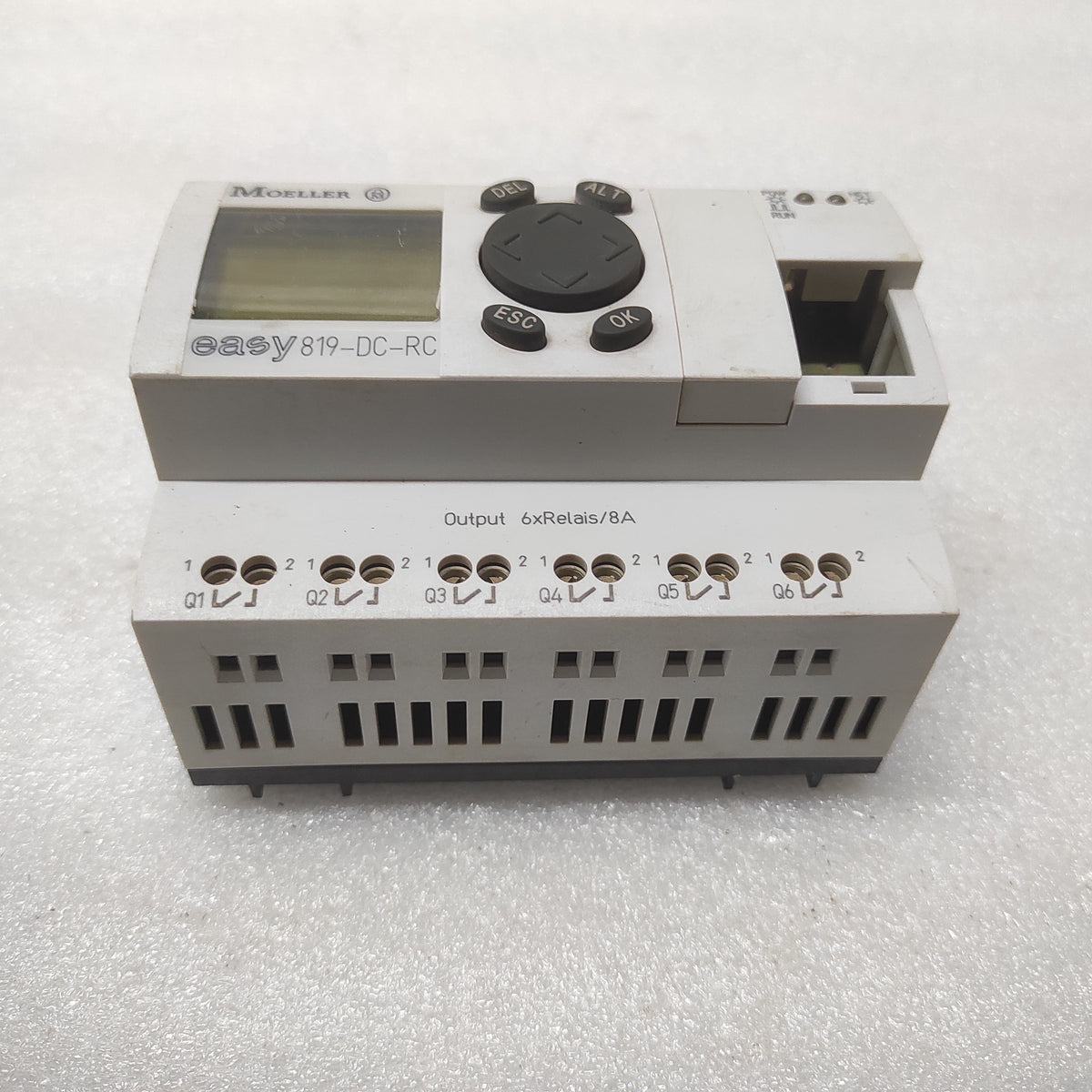 MOELLER EASY 819-DC-RC PROGRAMMABLE RELAY 24VDC