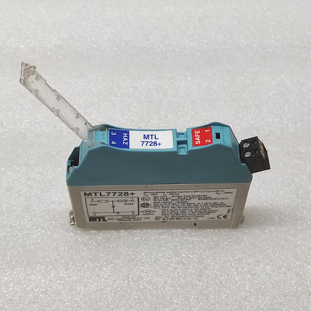 MEASUREMENT TECHNOLOGY MTL7728+ SHUNT DIODE SAFETY BARRIER