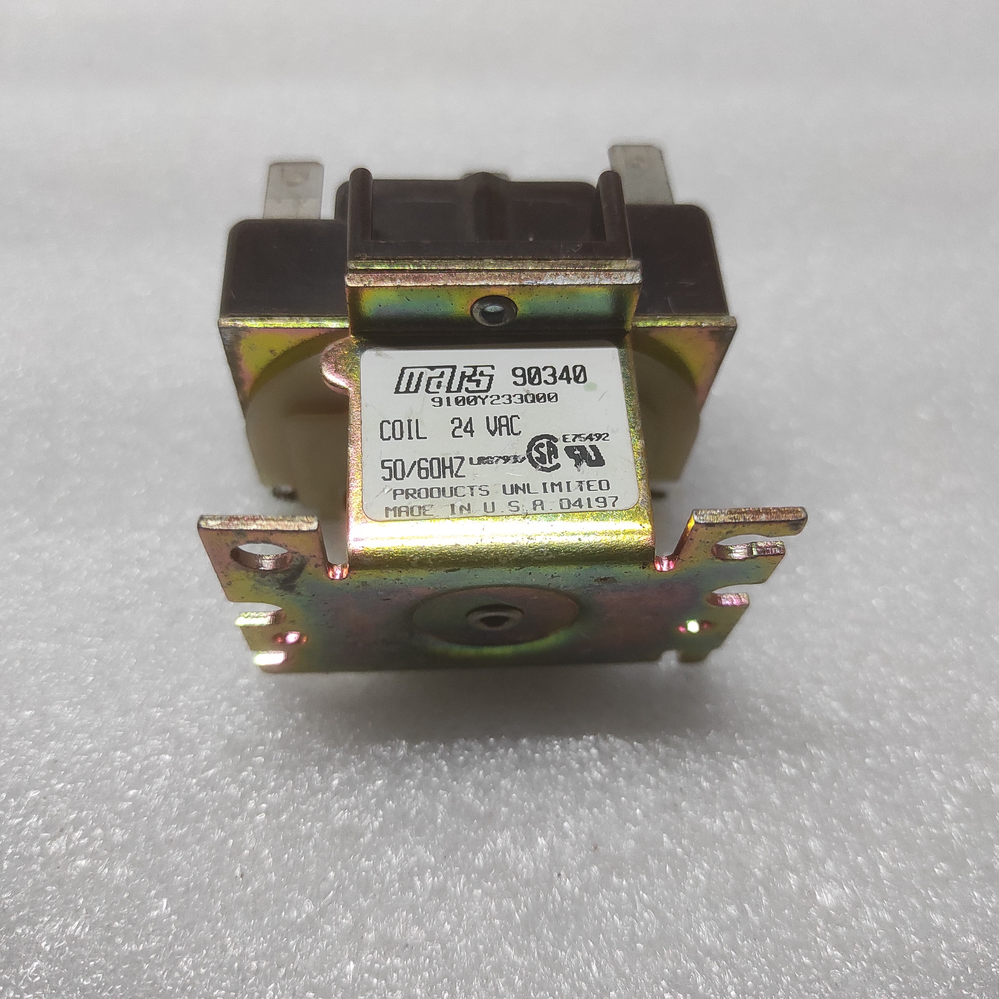 MARS 90340 FURNAS RELAY 9100Y233Q00 COIL VOLTAGE 24V