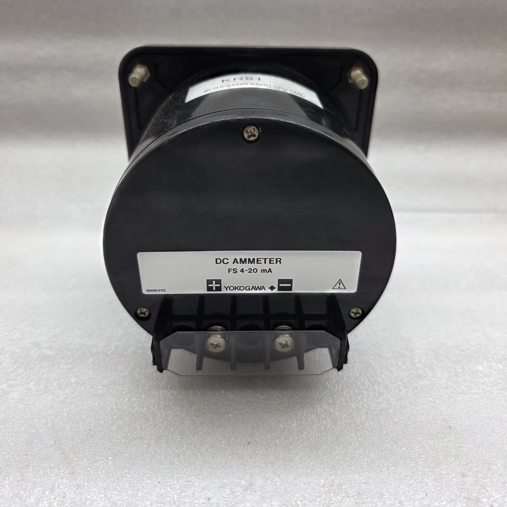 YOKOGAWA DC AMMETER NAGANO KEIKI KR51 0951390 25kPa