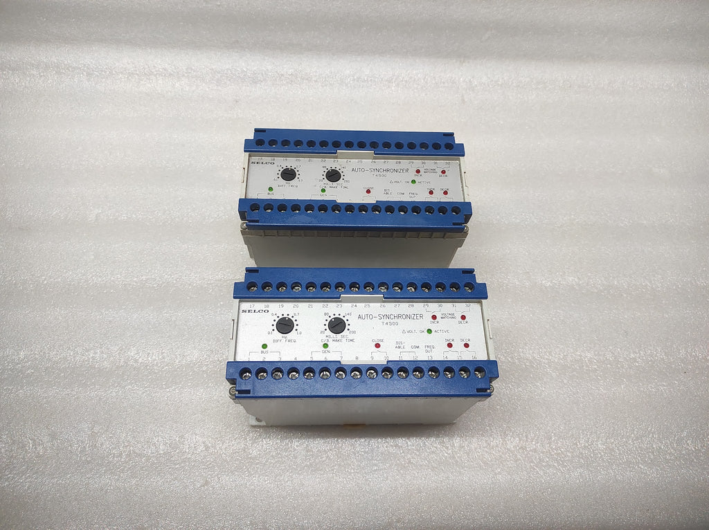 SELCO T4500-13 AUTO SYNCHRONIZER 110VAC