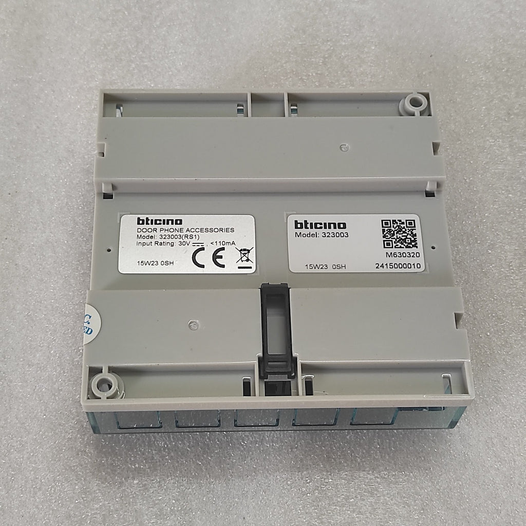 BTICINO D45 DOOR PHONE ACCESSORIES 323003 15W23 18-30VDC RISER SHUNT