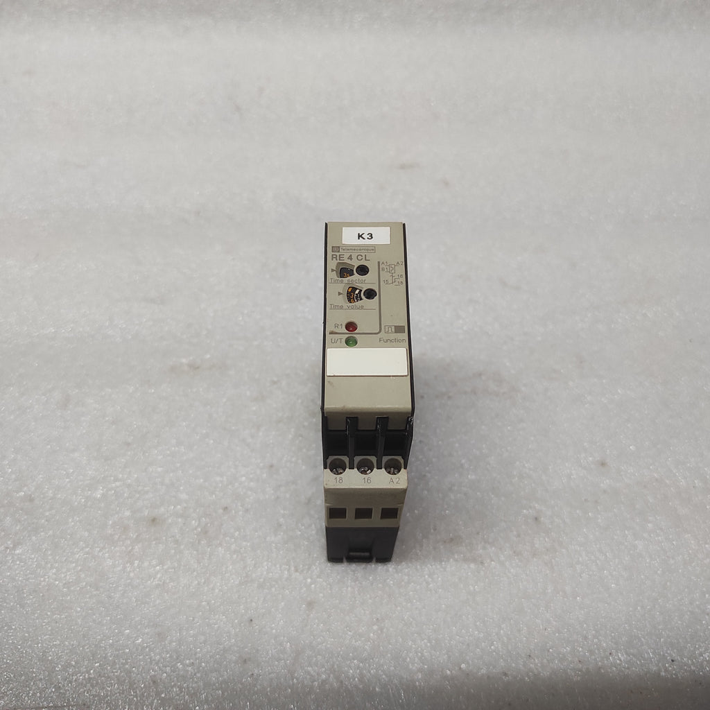 TELEMECANIQUE RE4CL11BU DELAY TIMING RELAY 09960 110-240V/24VDC 0.05S-300H