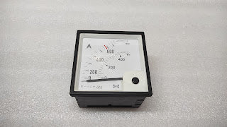 DEIF EQ96-X DOUBLE AMMETER 1200022005B 750/5A & 400/5A