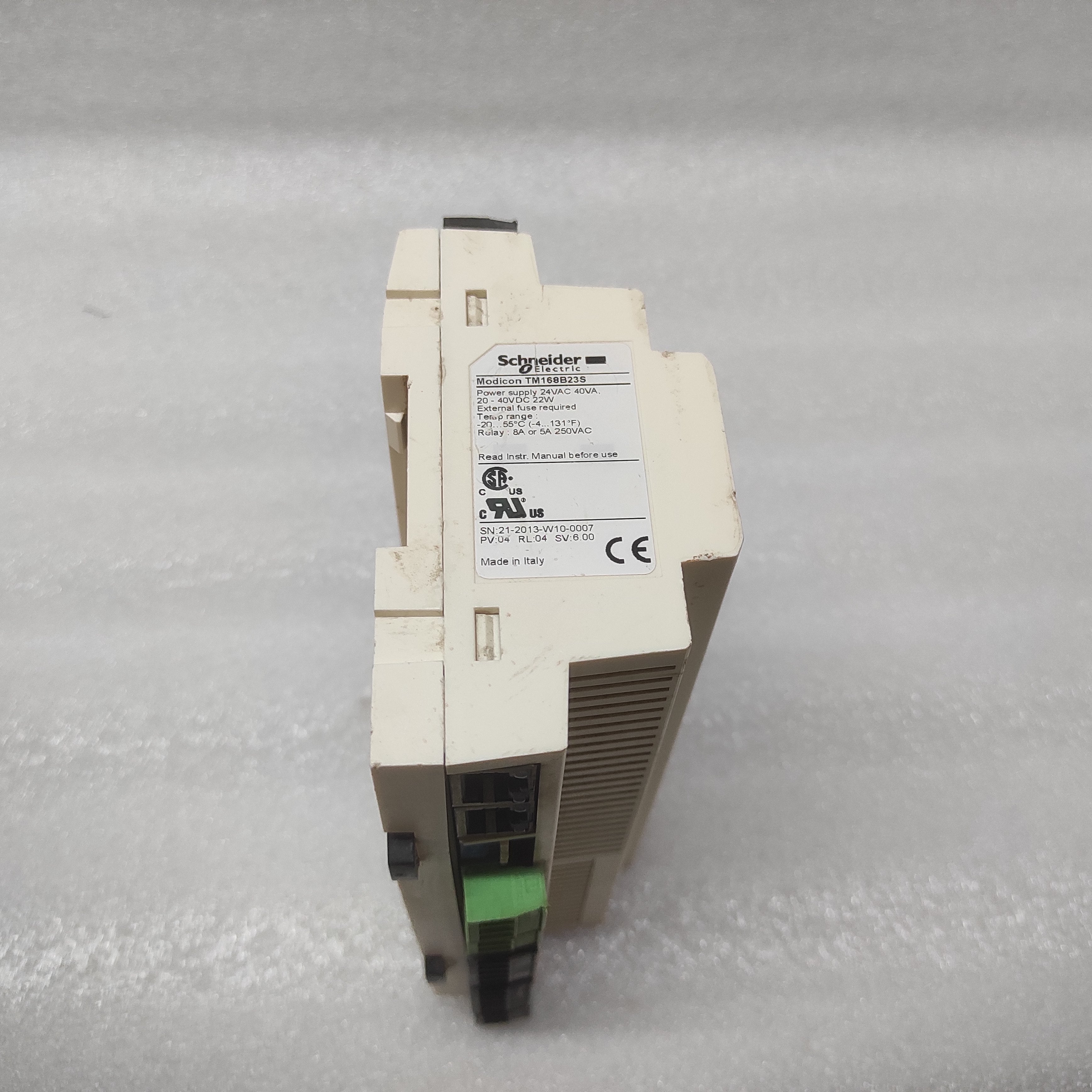 SE TM168B23S PLC CPU 24VAC/20-40VDC