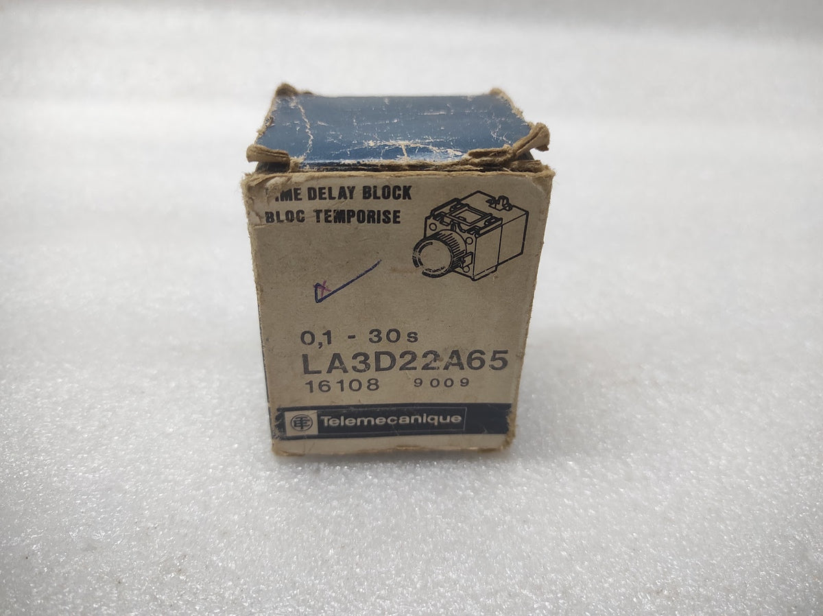 TELEMECANIQUE LA3D22A65 TIME DELAY BLOCK