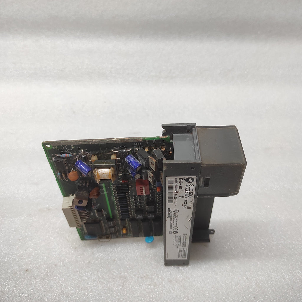 ALLEN BRADLEY CAT 1746-NI4 SLC500 ANALOG INPUT MODULE
