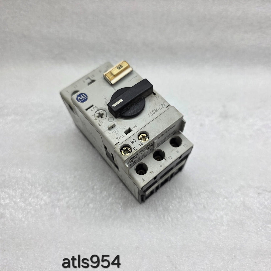 ALLEN BRADLEY CAT 140M-C2E-B40 MOTOR CIRCUIT PROTECTOR 2.5-4.0 A