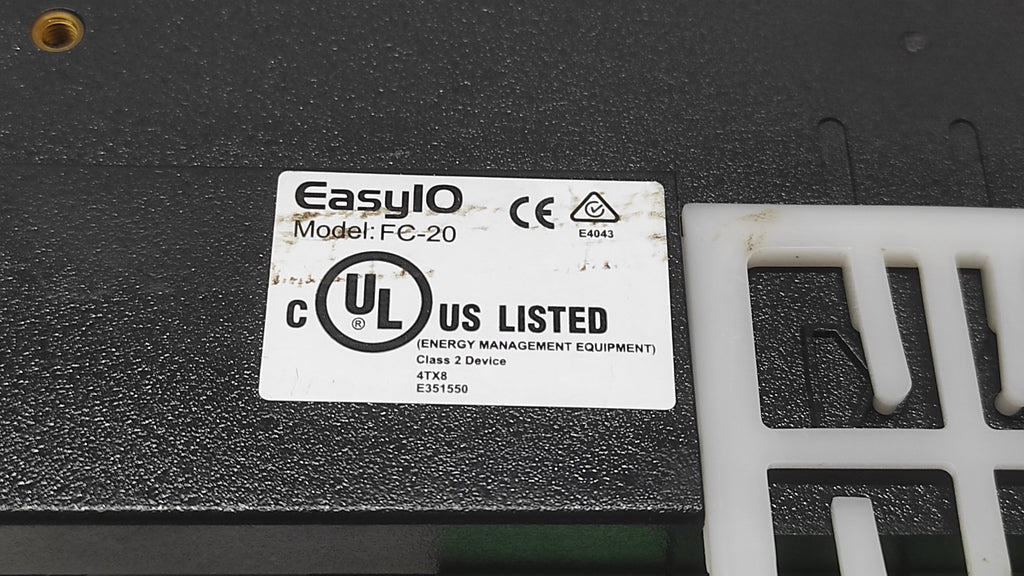 EASY IO FC-20 STANDALONE CONTROLLER