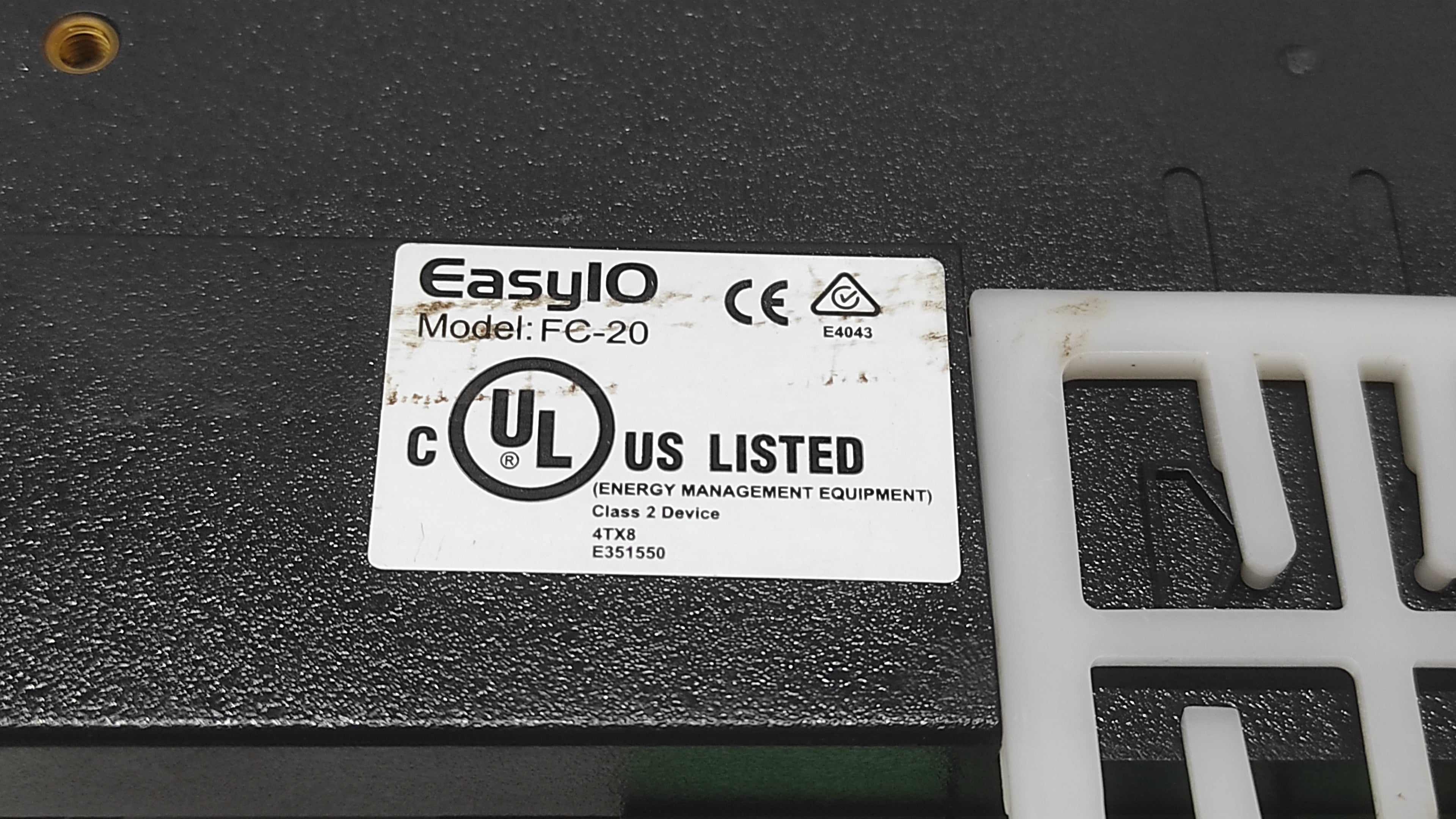 EASY IO FC-20 STANDALONE CONTROLLER