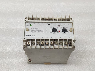 SELCO T2200-12 3-PHASE OVERCURRENT RELAY | 5A | 110 / 220V AC