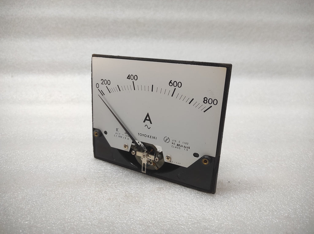 TOYO KEIKI ACF-12N AMMETER CT 800/5A