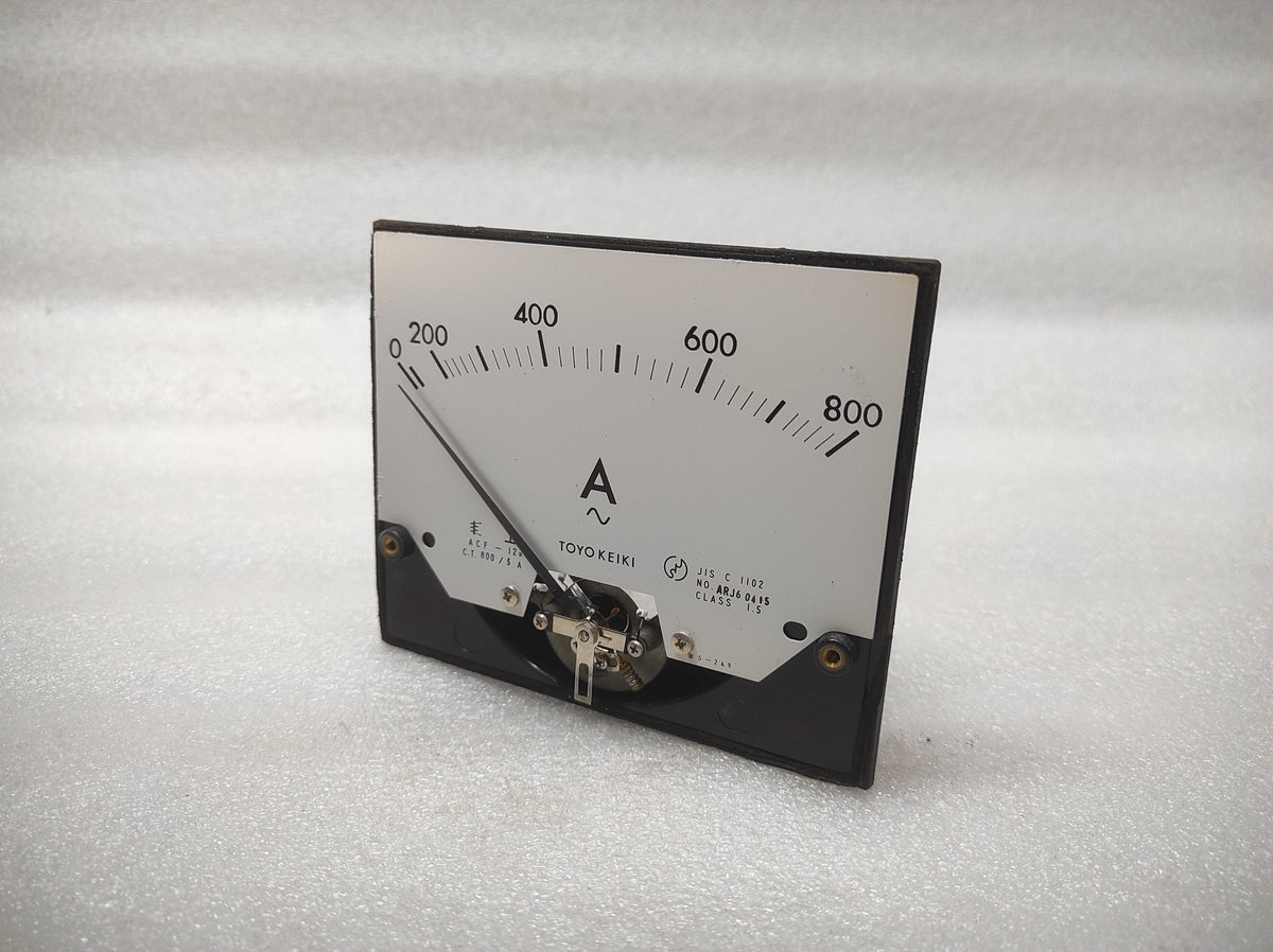 TOYO KEIKI ACF-12N AMMETER CT 800/5A
