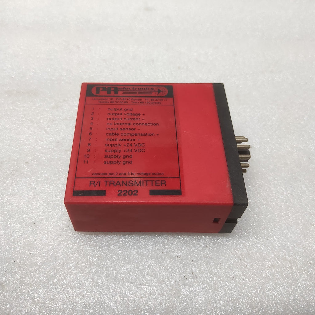 PR ELECTRONICS 2202 R/I TRANSMITTER 2202R2