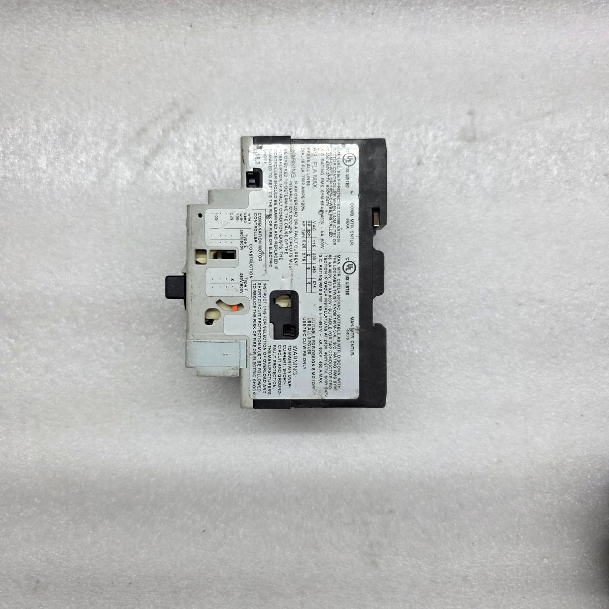 ALLEN BRADLEY CAT 140M-C2E-B63 SER C MOTOR CIRCUIT BREAKER 4.0-6.3 A