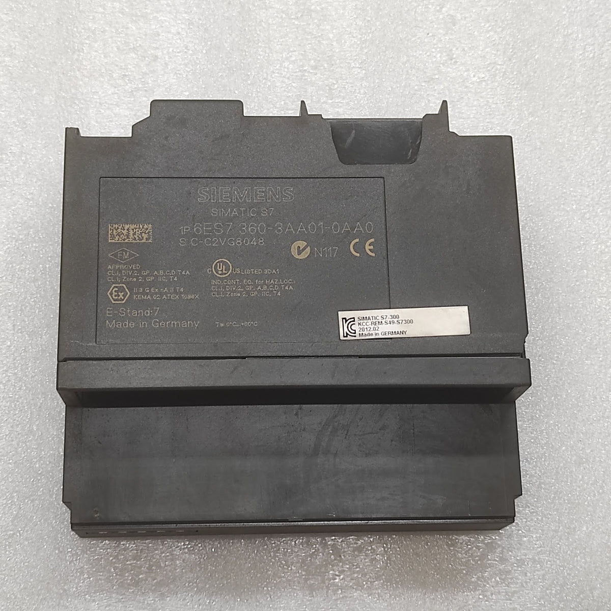 SIEMENS 6ES7 360-3AA01-0AA0 INTERFACE MODULE