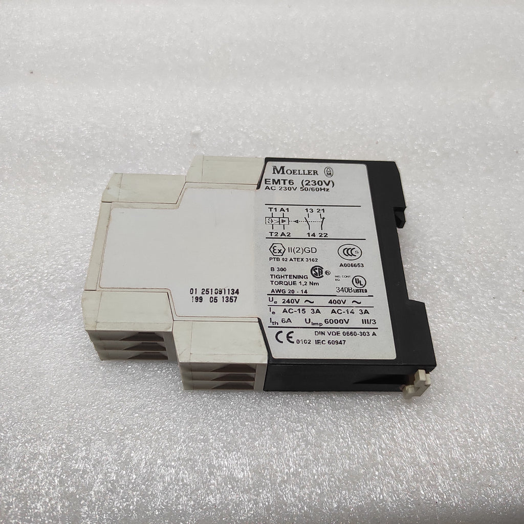 MOELLER EMT6 THERMISTOR OVERLOAD RELAY 230V