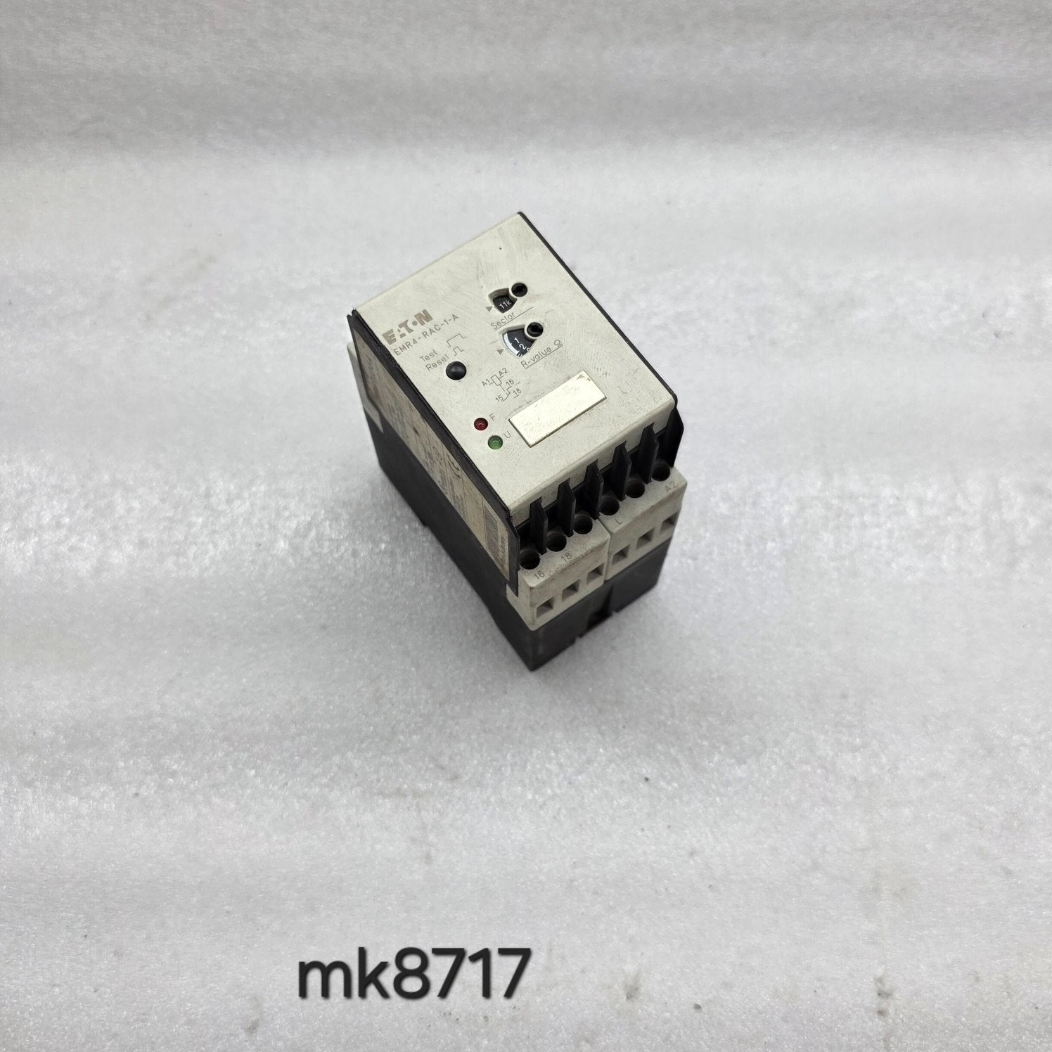EATON EMR4-RAC-1-A EARTH LEAKAGE MONITORING RELAY 24-240V AC/DC