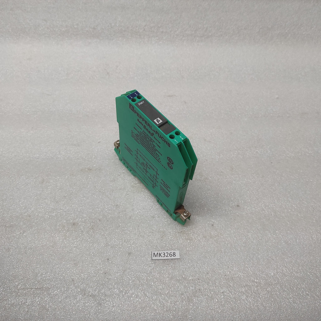 PEPPERL+FUCHS Z967 ZENER SAFETY BARRIER 71860
