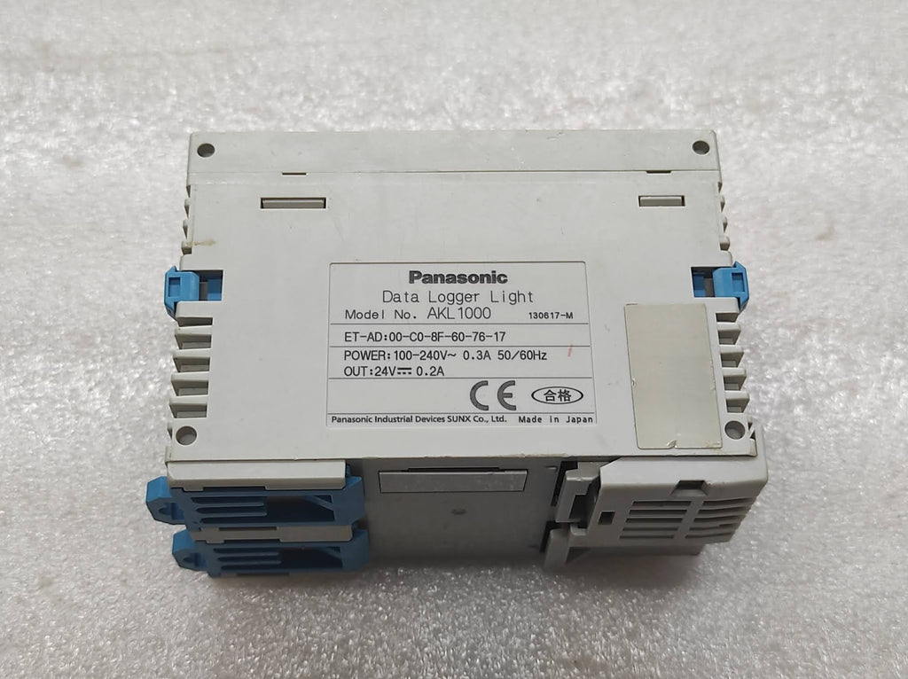 PANASONIC AKL1000 DATA LOGGER UNIT 100-240V  0.3A