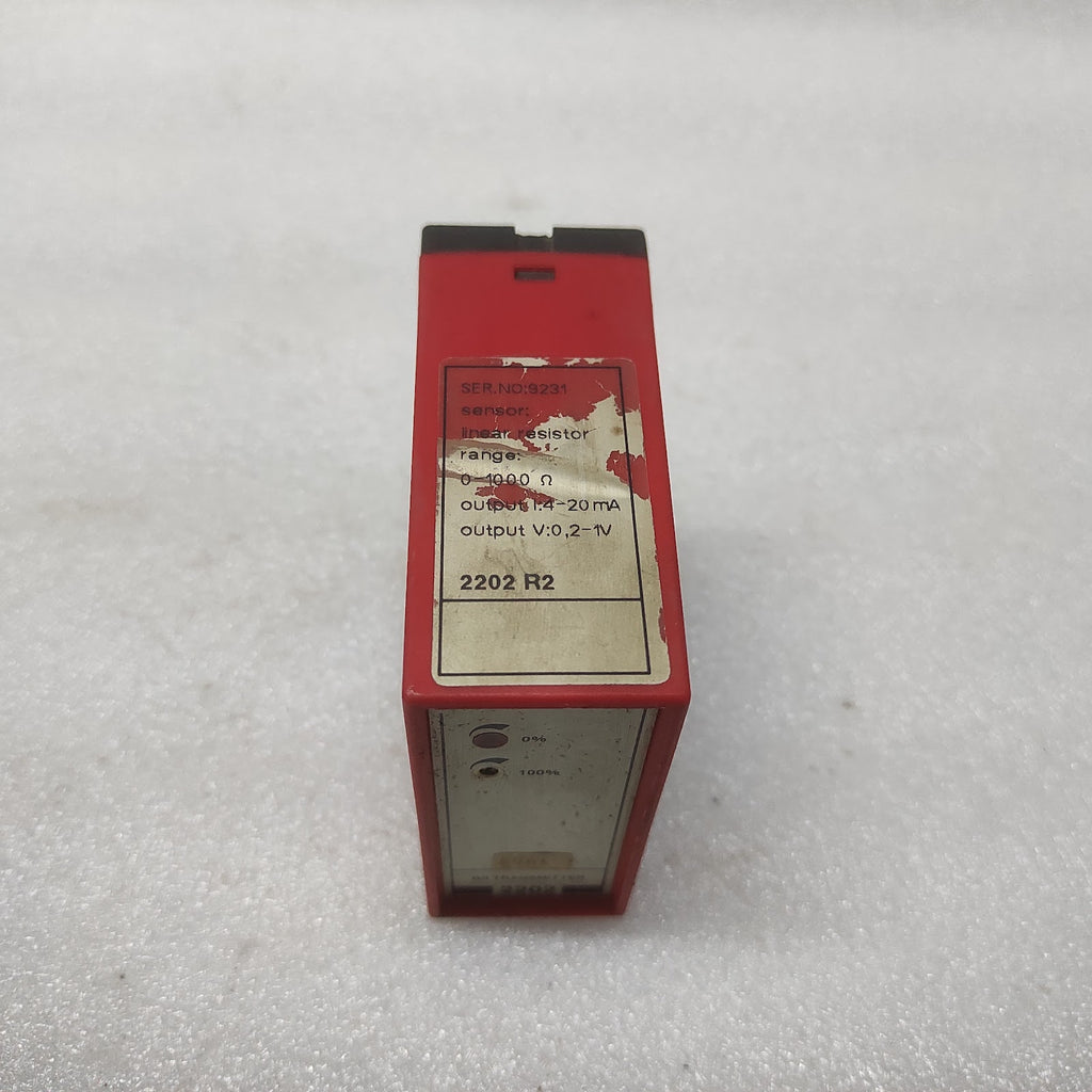 PR ELECTRONICS 2202 R/I TRANSMITTER 2202R2