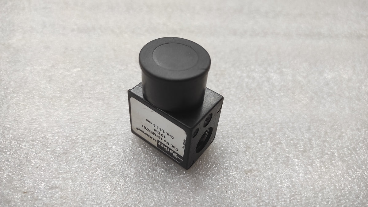 PARKER LUCIFER 131MS4761 COIL 483590S4-F 48V 10BAR 1.2-1.5MM ORIF