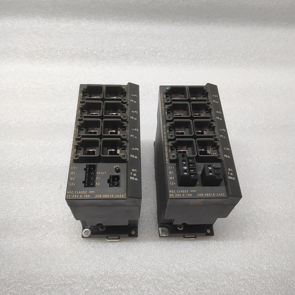 SIEMENS SCALANCE X208 6GK5208-0BA10-2AA3 ETHERNET SWITCH