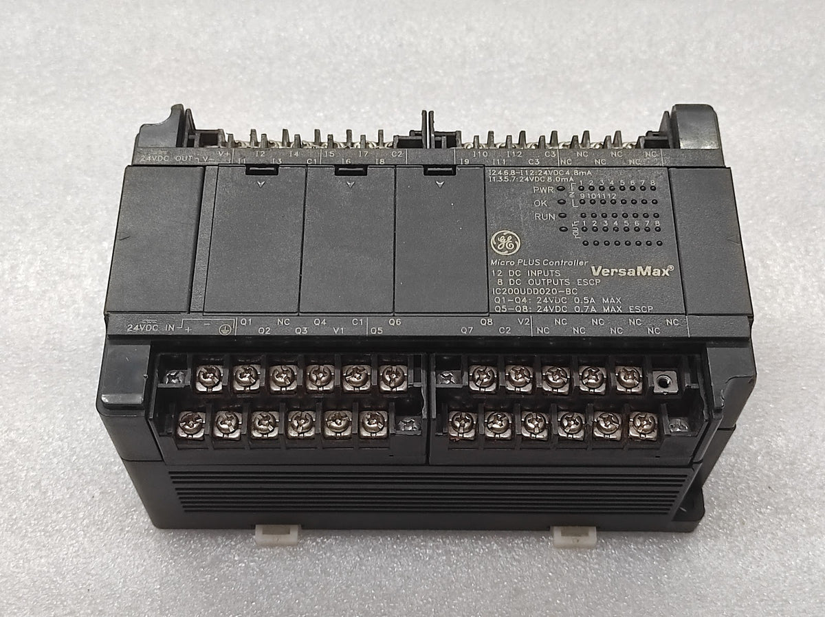 GE IC200UDD020-BC VERSA MAX MICRO PLUS CONTROLLER