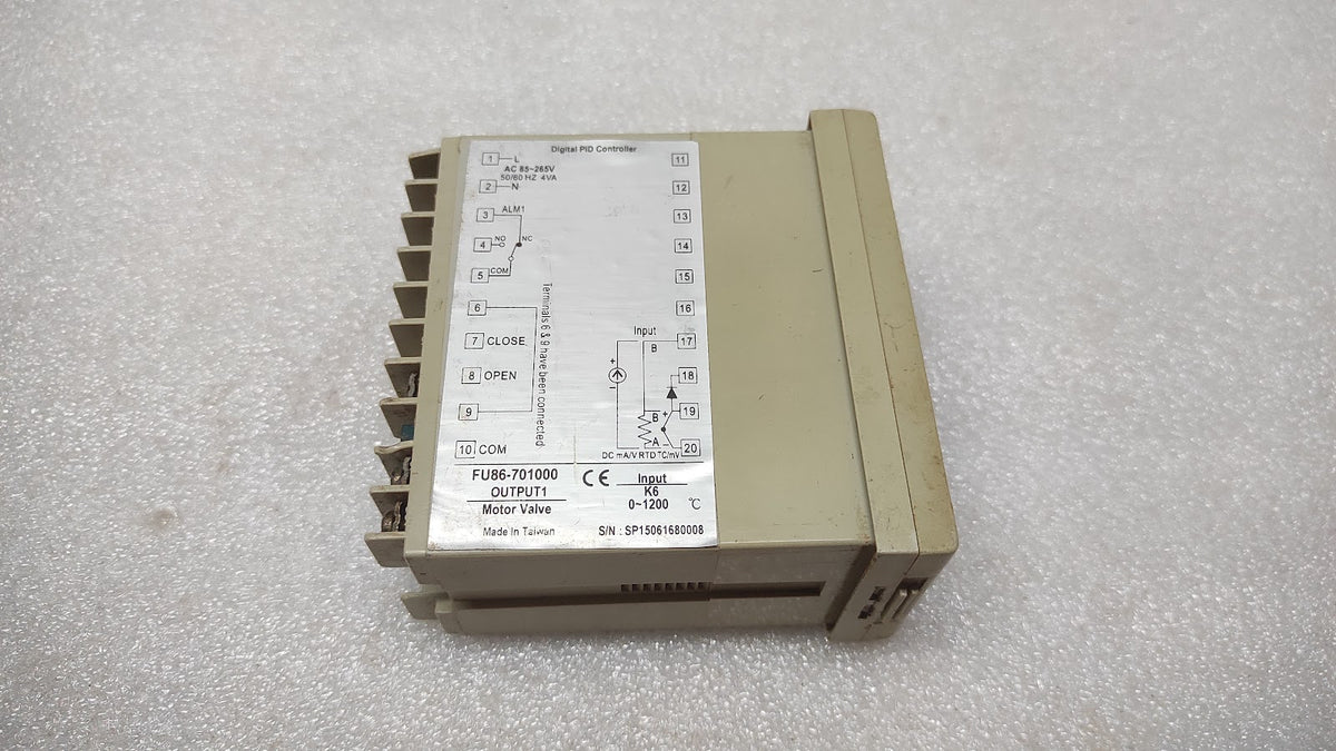 HONEYWELL FU86-701000 PID TEMPERATURE CONTROLLER 85-265VAC