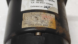 TDS TSURUGA ELECTRIC NRW-110H TEMPERATURE INDICATOR 100-220V 0-100'C