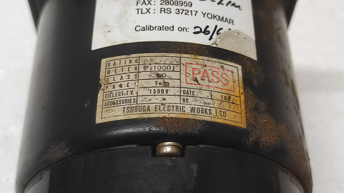 TDS TSURUGA ELECTRIC NRW-110H TEMPERATURE INDICATOR 100-220V 0-100'C