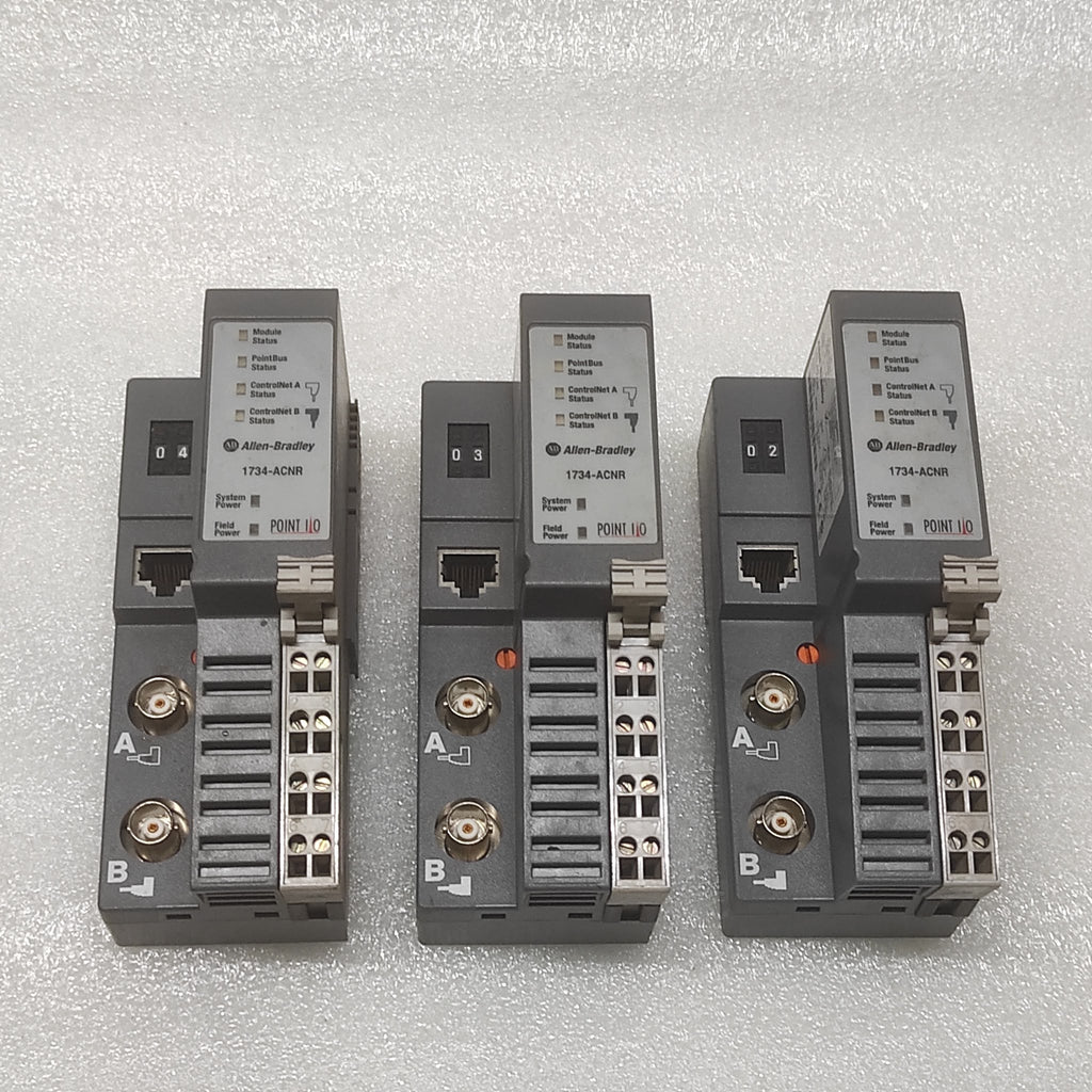 ALLEN BRADLEY 1734-ACNR I/O CONTROL NET ADAPTER MODULE 96391078