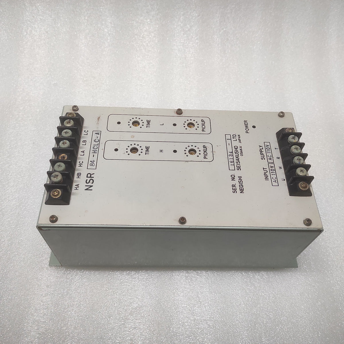 NEGISHI SEISAKUSHO NCR 84-HCLC-A 110VAC