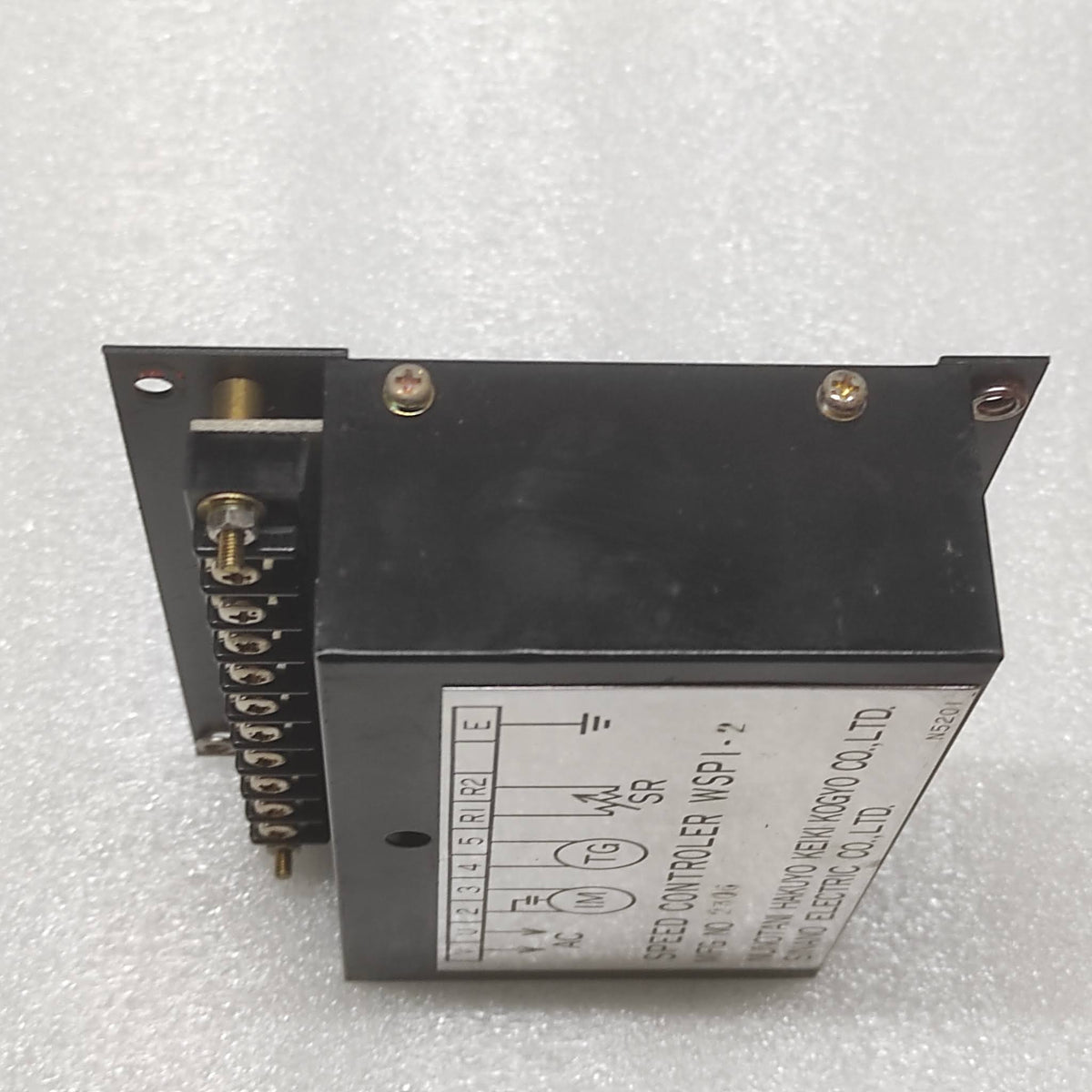 NUNOTANI HAKUYO KEIKI KOGYO WSPI-2 SPEED CONTROLER 2306 SINANO ELECTRIC