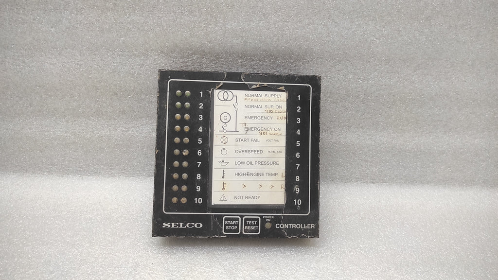SELCO M2100.0020 EMERGENCY GENERATOR CONTROLLER 24VDC