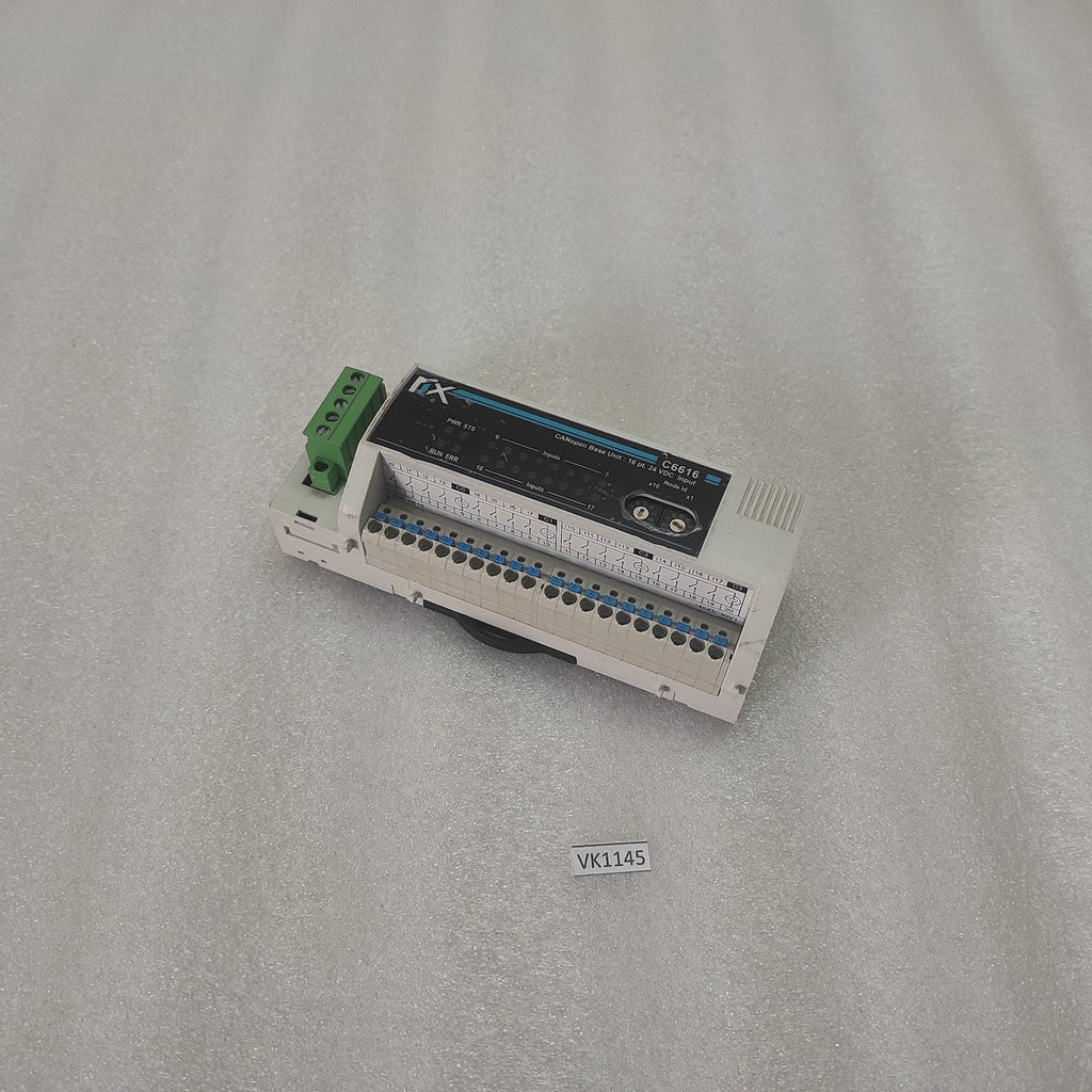 MITSUBISHI C6616 CANOPEN BASE UNIT 16PT 24VDC